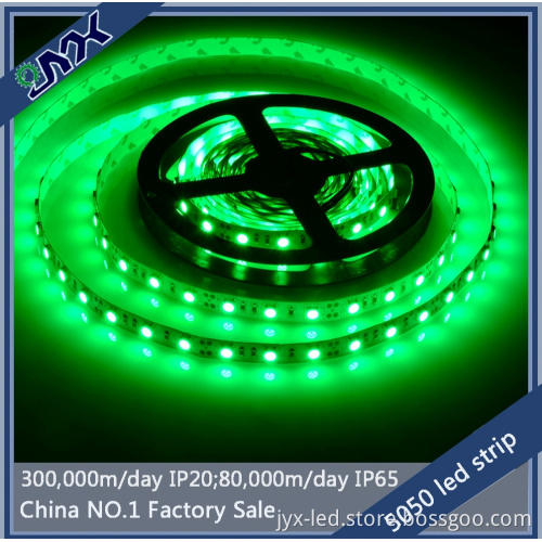 LED Strip SMD 5050 150LED 5 Meter Flexible Strip 30LED/M non-waterproof IP20 Green High Brightness 24V Mini LED Strip Light